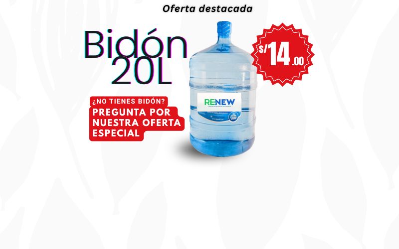 pide tu bidón